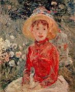 Berthe Morisot Le corsage rouge USA oil painting artist